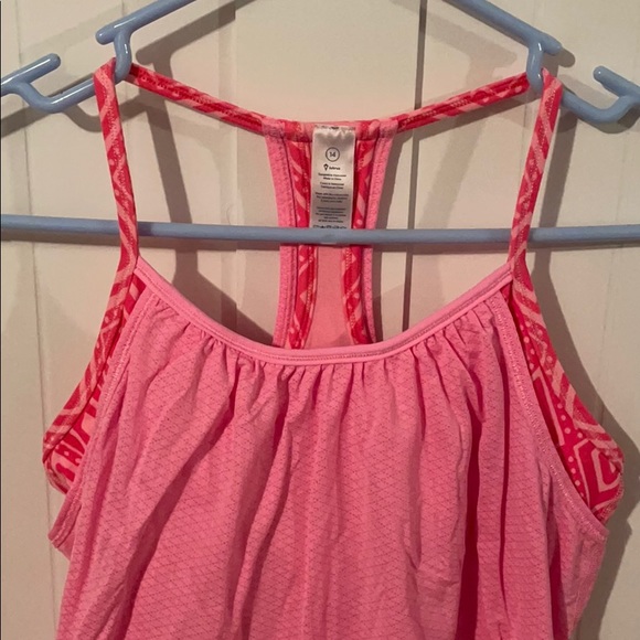 Ivivva 14 double Dutch tank top shirt bra pink - Picture 3 of 8